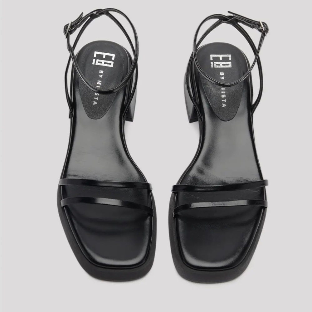 miista rosalyn black sandals